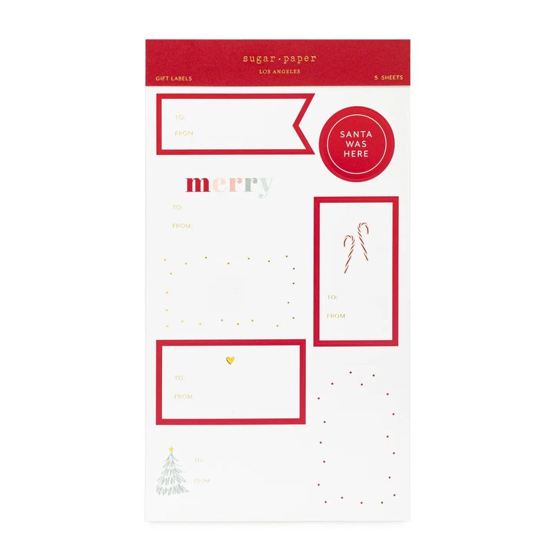 Gift Sticker Sheets