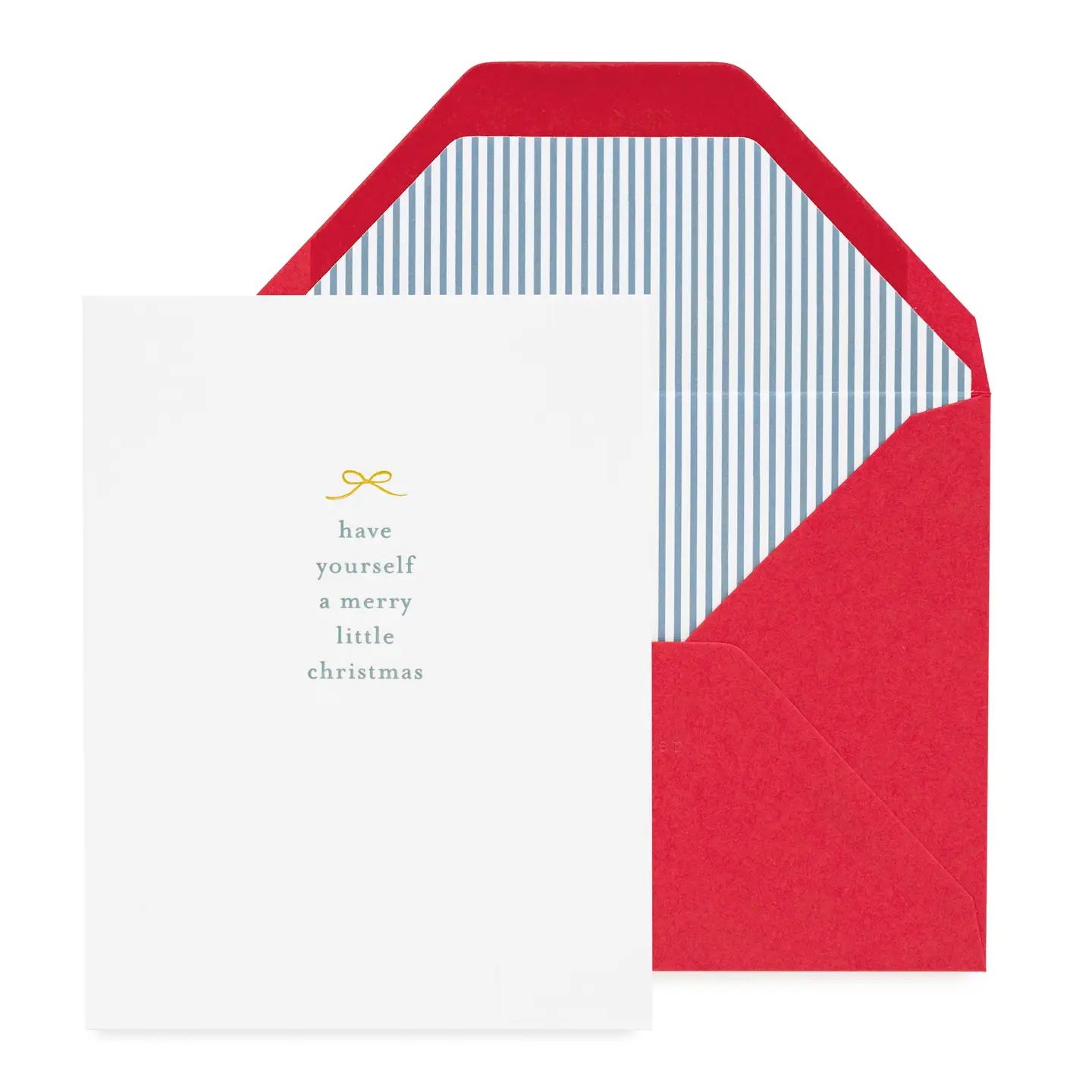 Little Christmas Bow Greeting Card