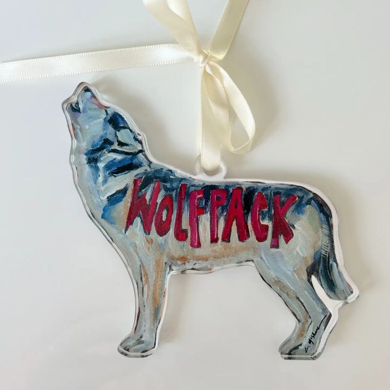 Wolfpack Ornament