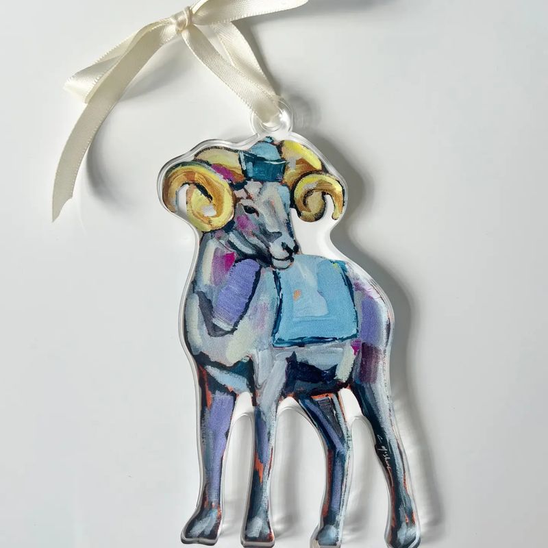 Tarheel Ram Ornament
