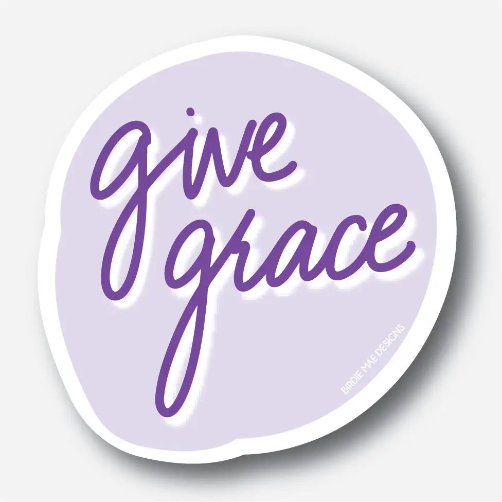 Give Grace Sticker