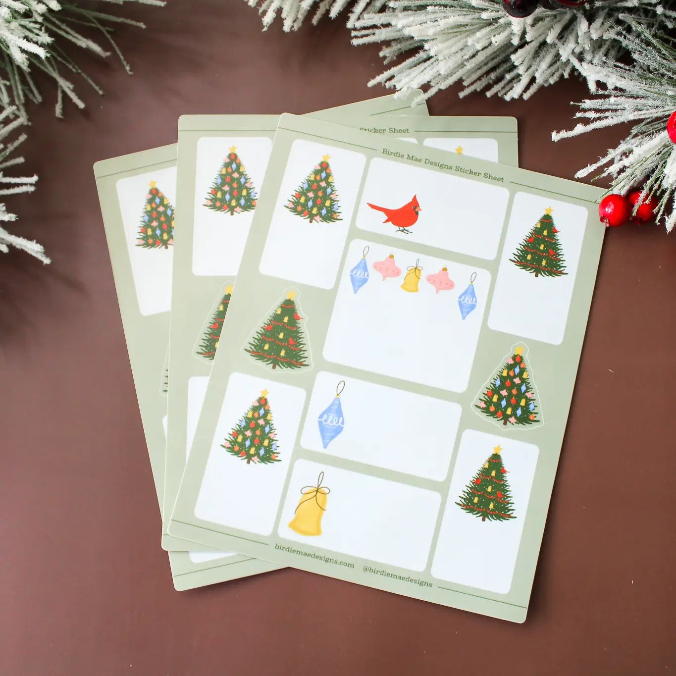Christmas Sticker Sheet