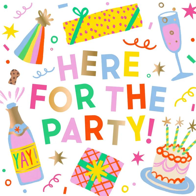 Here for the Party Napkins