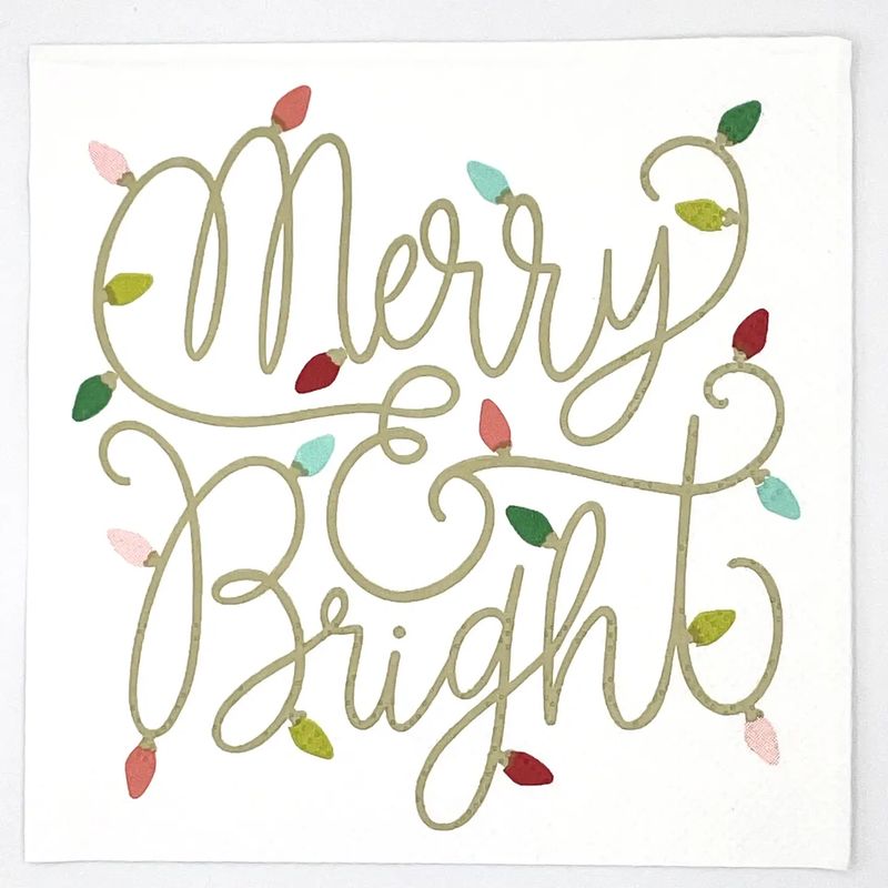 Merry&amp;Bright Napkins
