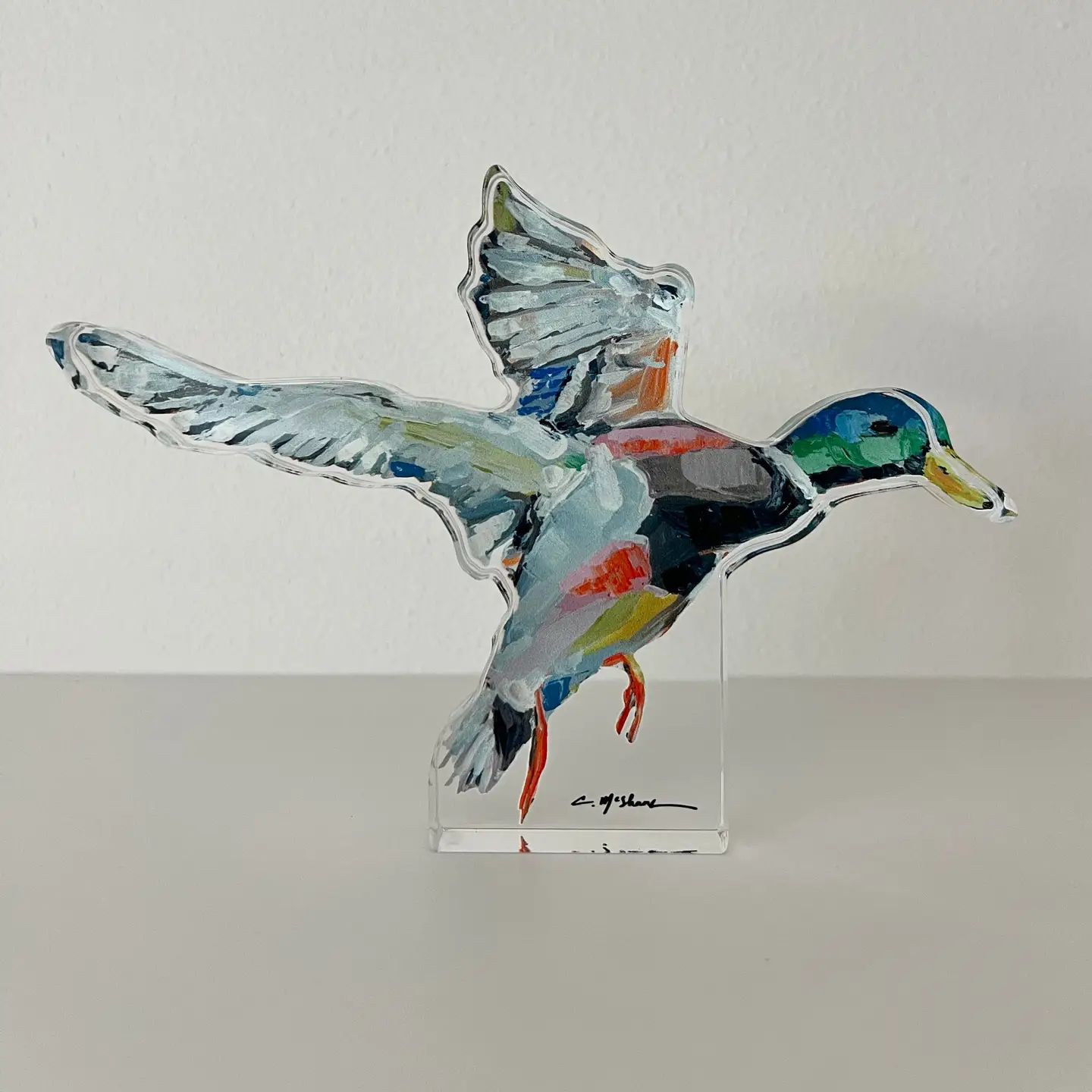 Acrylic Mallard