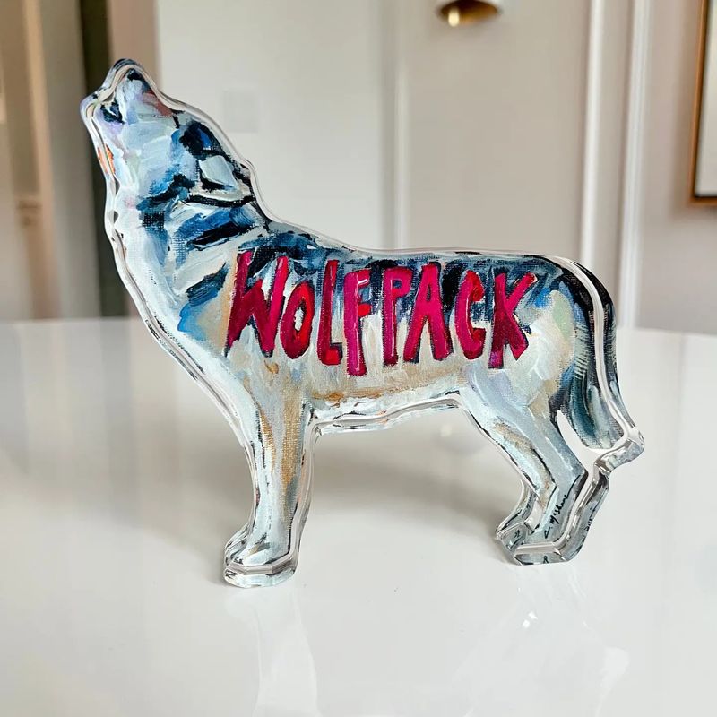 Acrylic Wolfpack