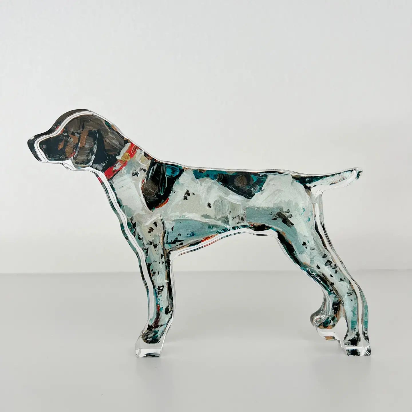 German Shorthaired Pointer Acrylic Block