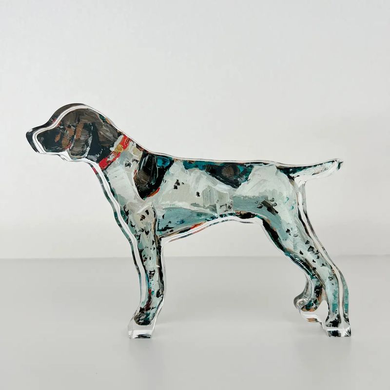 German Shorthaired Pointer Acrylic Block