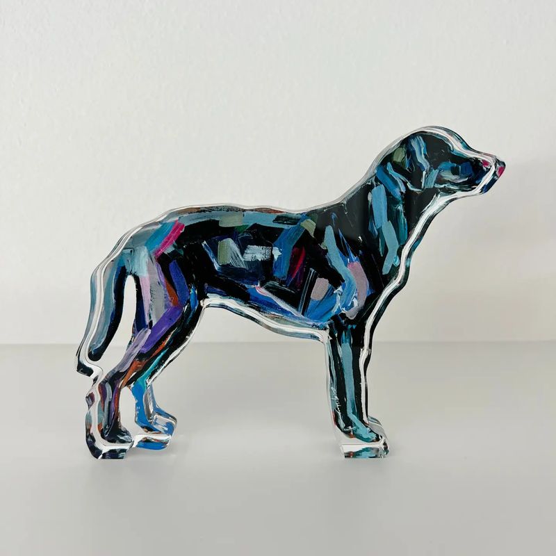 Acrylic Black Lab