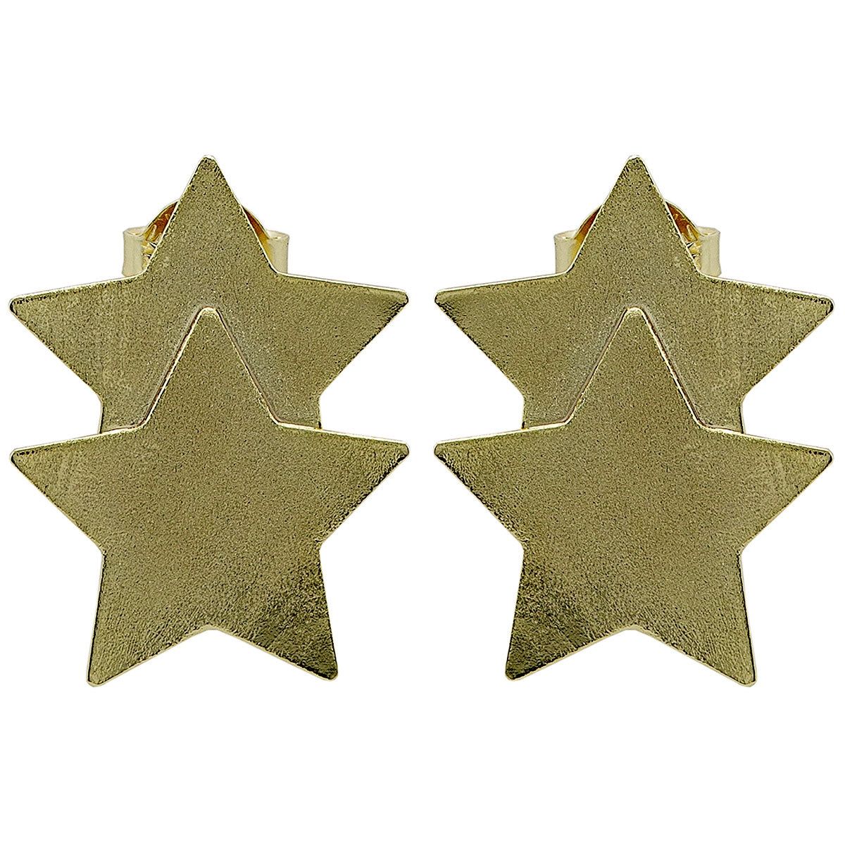 Castor Studs - 18k Gold Plated