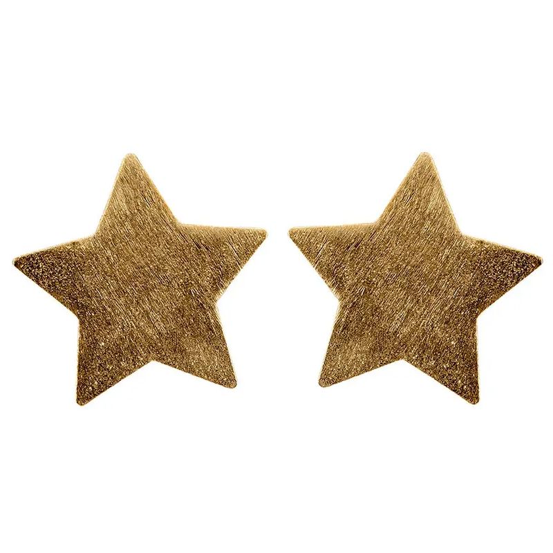 Lana Star Studs - 18k Gold Plated