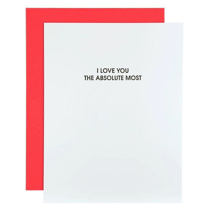 I Love You the Most Greeting Card
