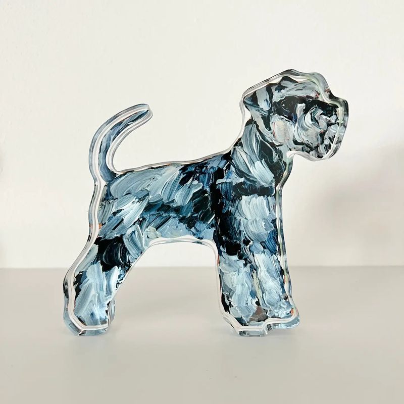 Schnauzer Acrylic Block