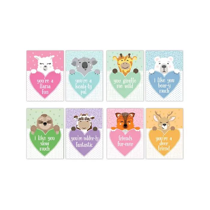 Kids Valentine Pack - Wildlife