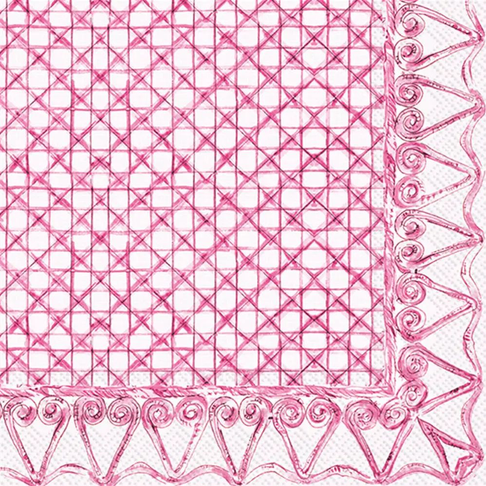 Pink Pattern - Cocktail Napkins