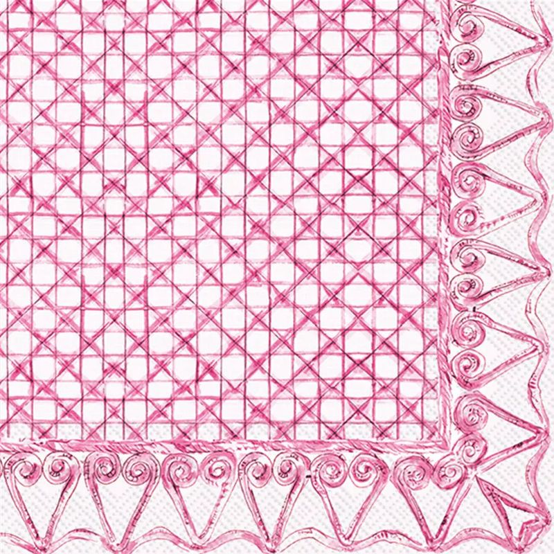Pink Pattern - Cocktail Napkins