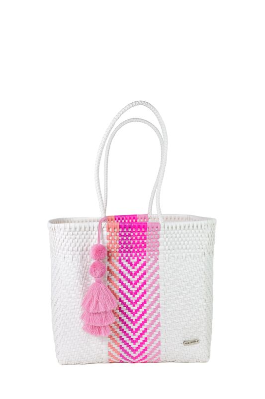 Peachy Pink Playera Bag
