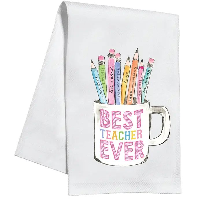 Best Teacher Kitchen Towel