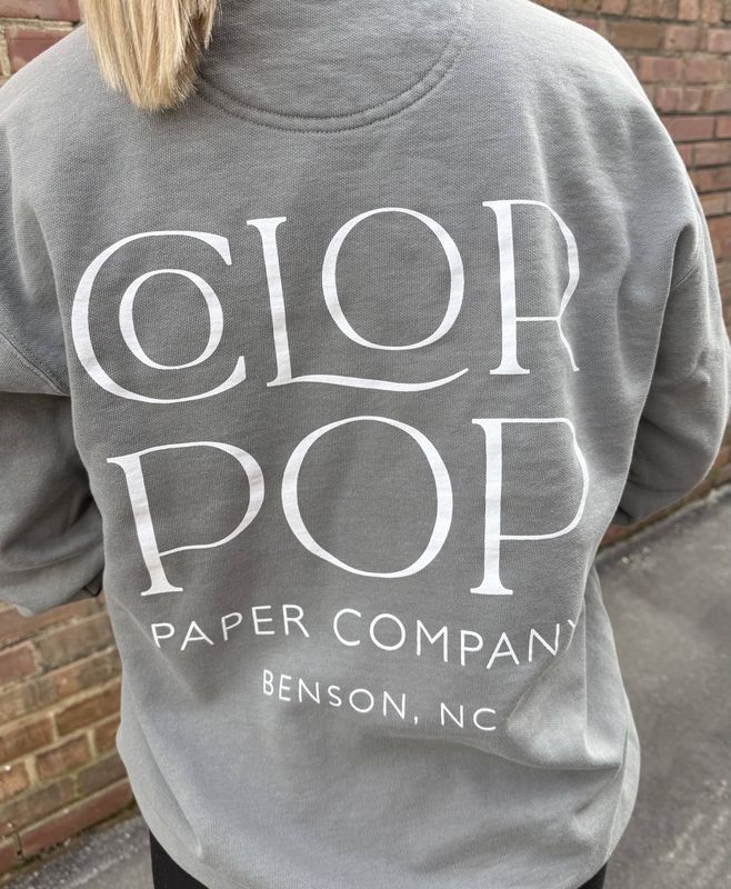 ColorPop Crewneck - Grey