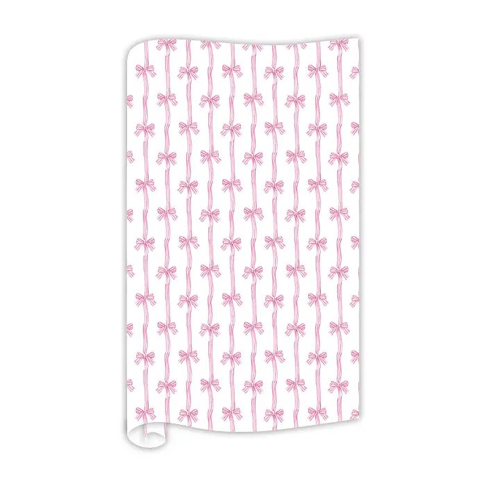 Pink Bow Gift Wrap