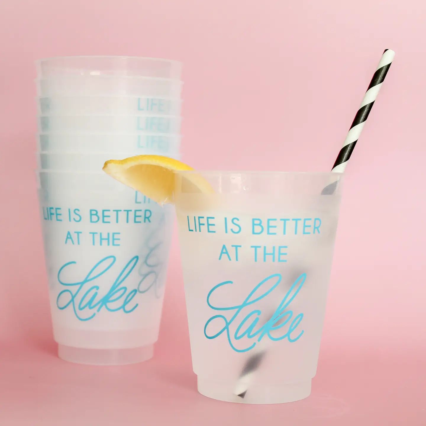 Better at the Lake Frosted Cups