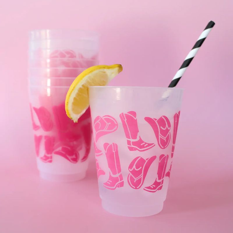 Cowgirl Frosted Cups