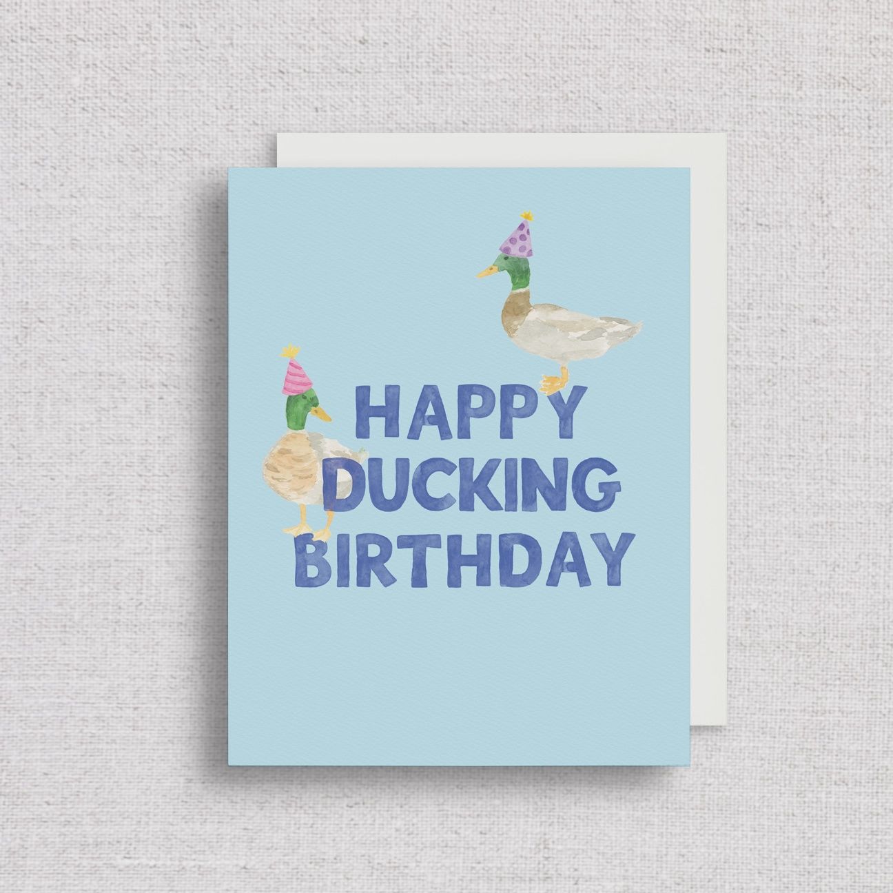 Happy Ducking Birthday Card