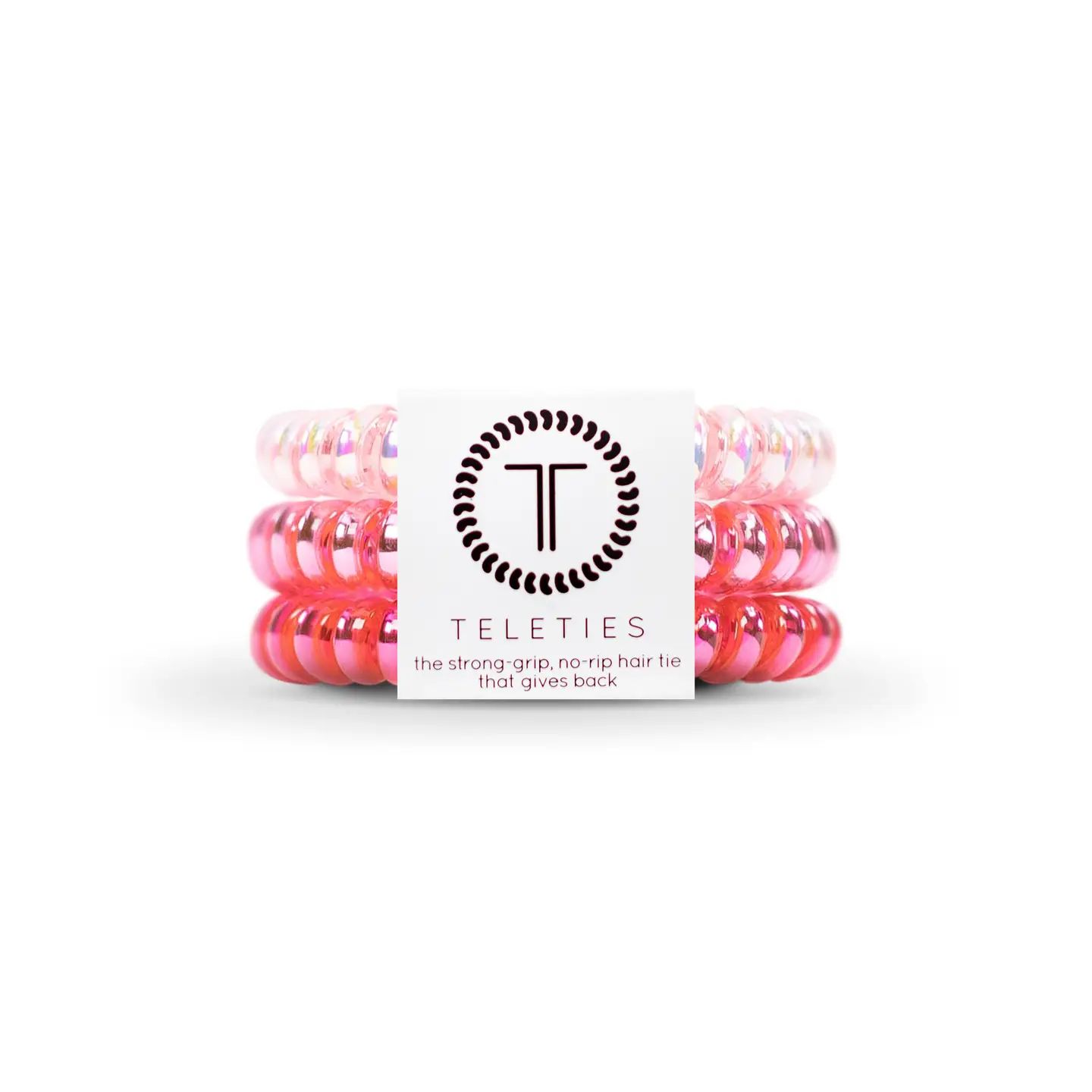 Small Hair Coils - Think Pink