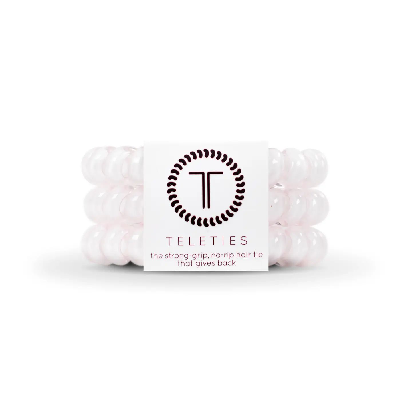 Large Hair Coils - Rose Water Pink