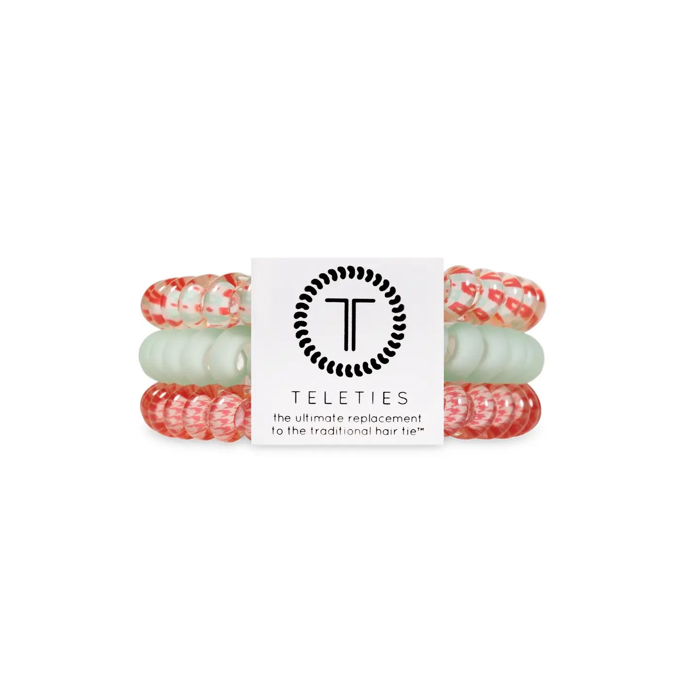 Small Hair Coils - Calming Coral