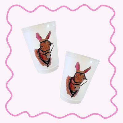 Mule Frosted Cups