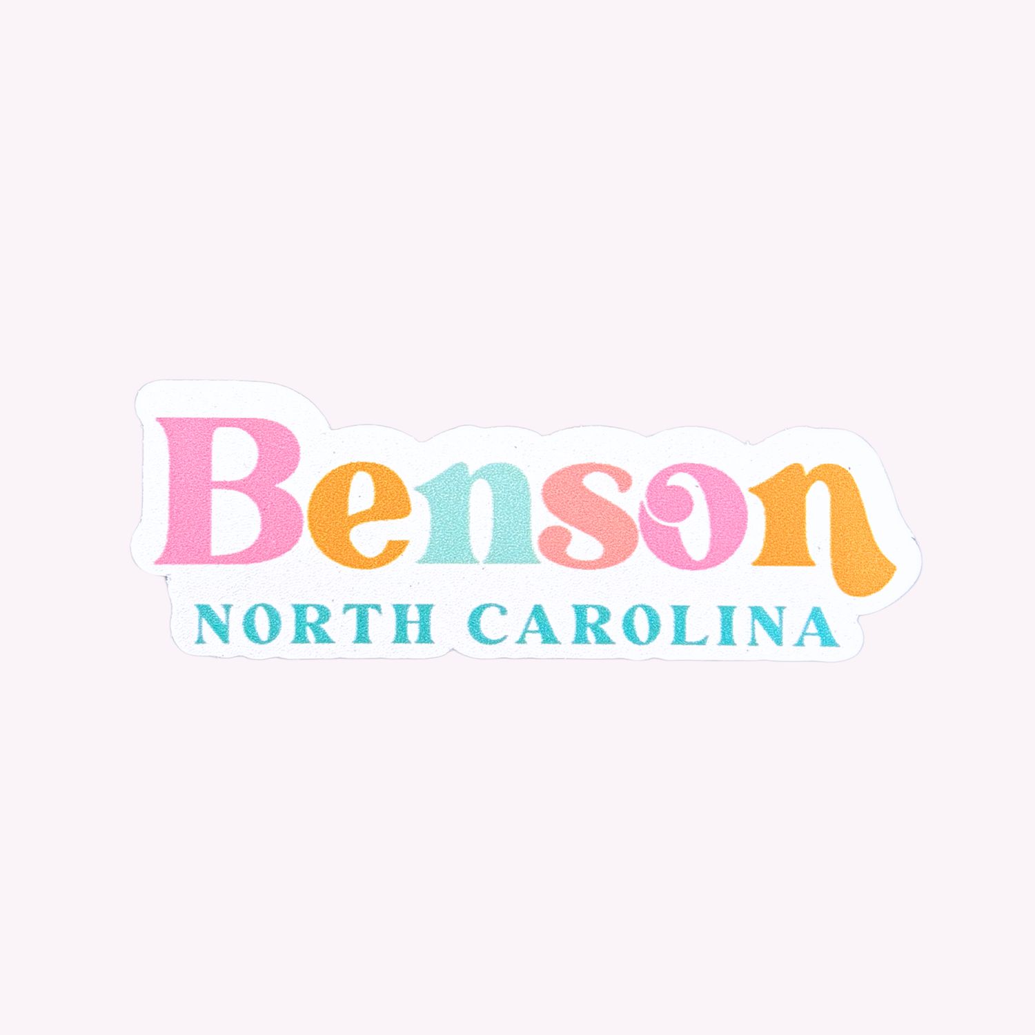 Benson Color Sticker