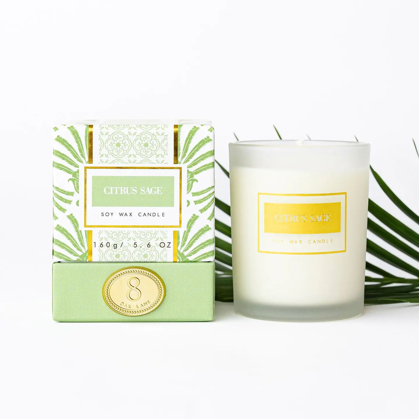 Citrus Sage Soy Candle