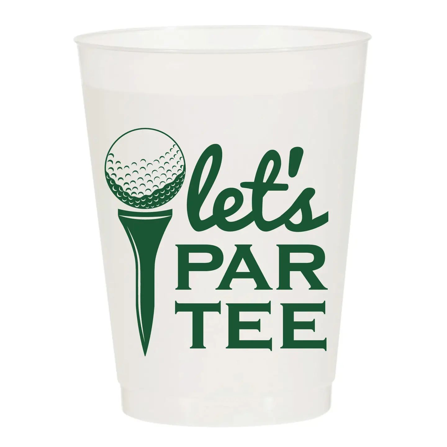 Let's ParTee Frosted Cups
