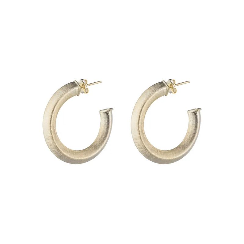 Cleo Hoop Earrings - 18k Gold Plated