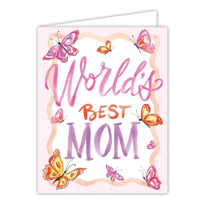 World's Best Mom Greeting Card
