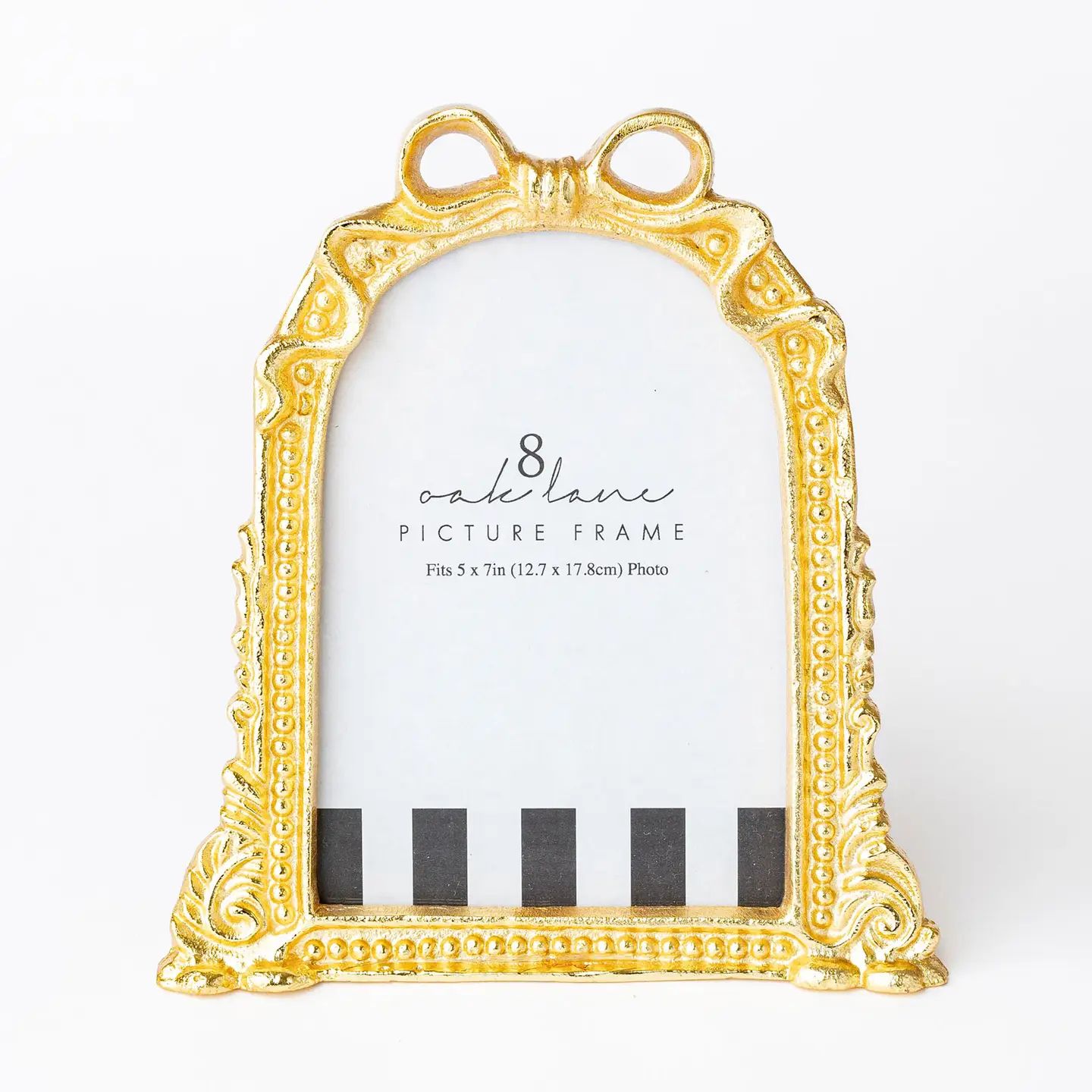 Gold Ribbon Picture Frame