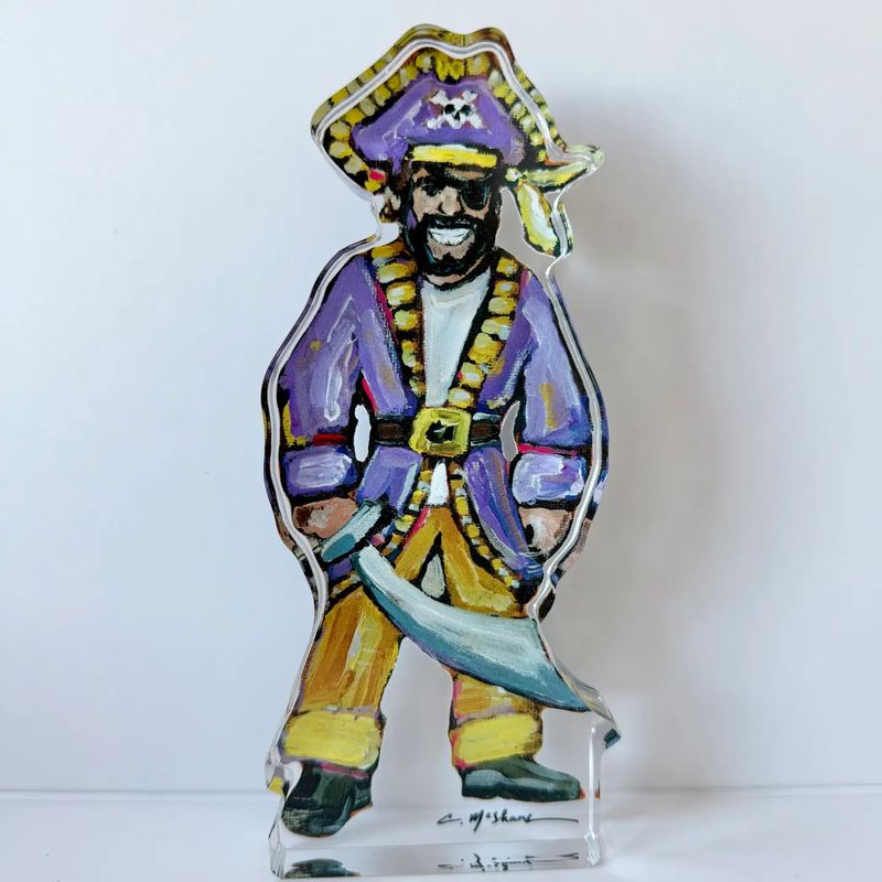 Pirate Acrylic Block