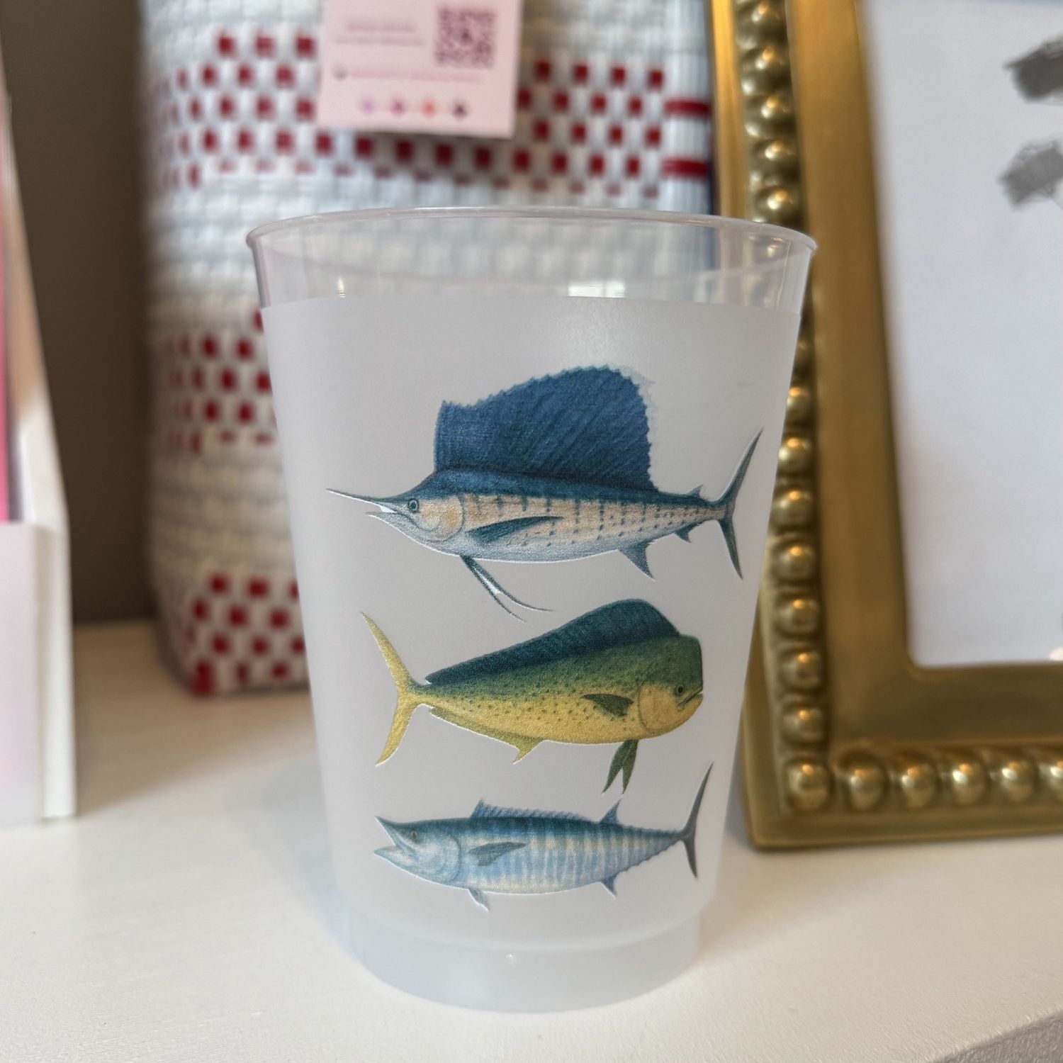 Sport Fish Frosted Cups