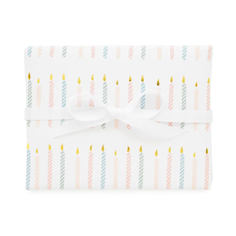 Birthday Candle Gift Wrap