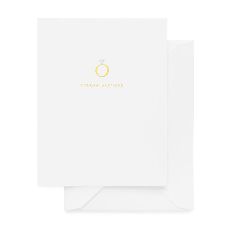 Engagement Ring Greeting Card