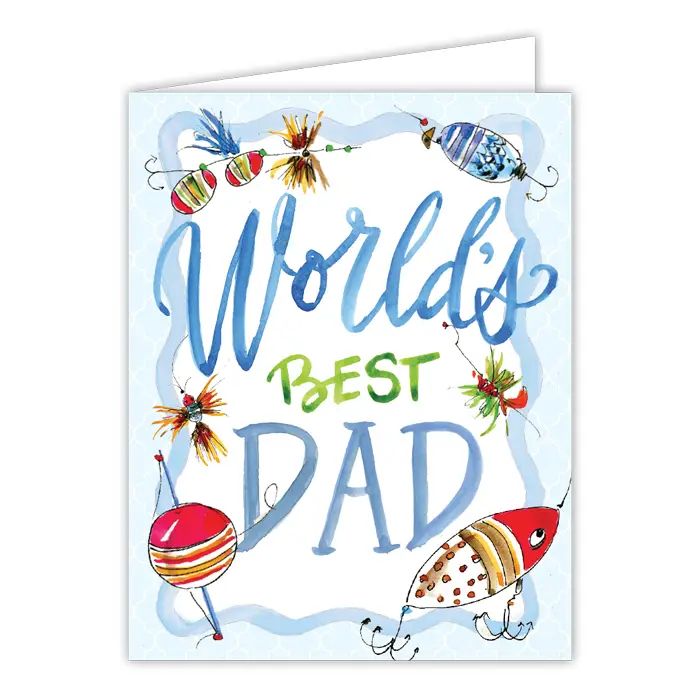 World's Best Dad Greeting Card
