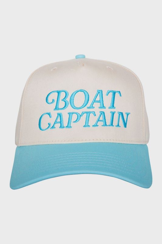 Boat Captain Trucker Hat