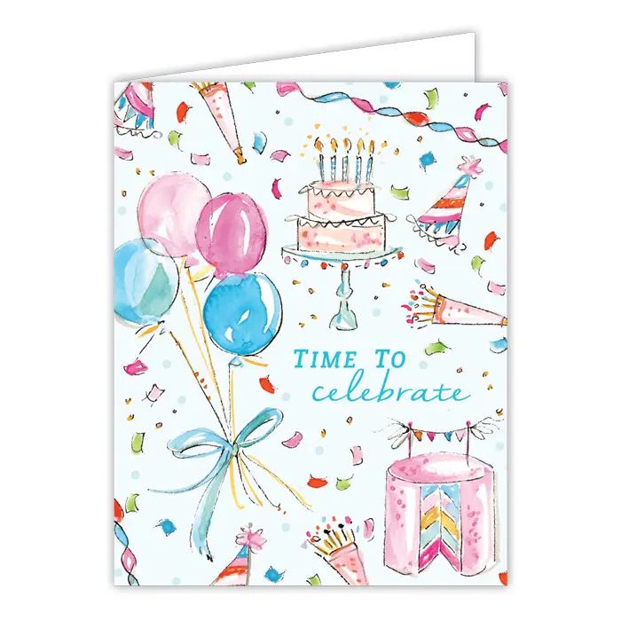 Time to Celebrate Greeting Card