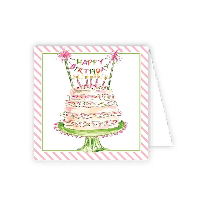 Birthday Banner Enclosure Card