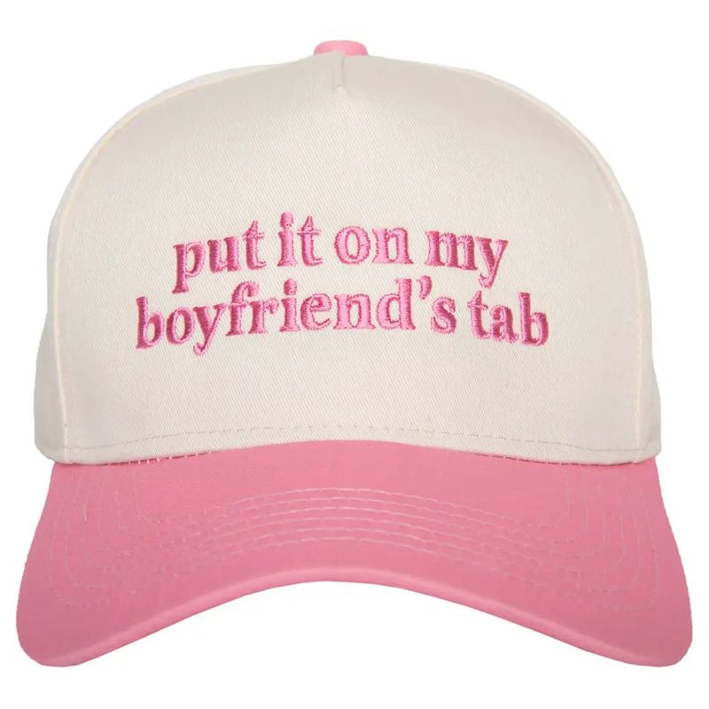 Put it on my Boyfriend's Tab - Vintage Hat