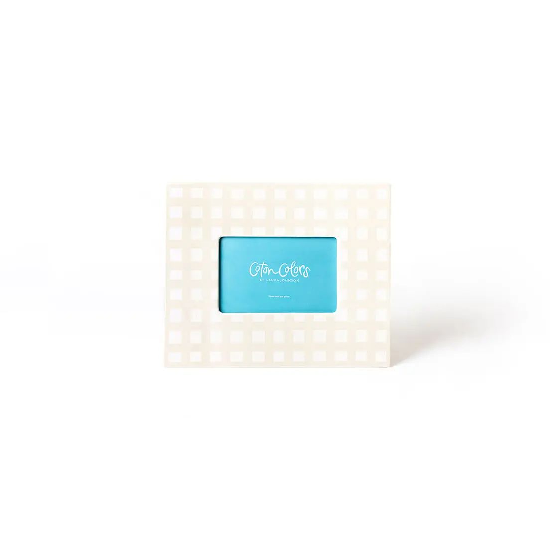 Ecru Gingham Frame