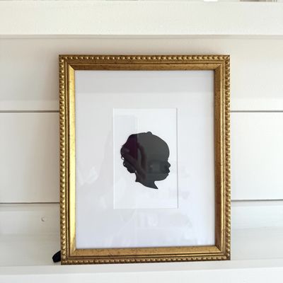 Framed Silhouette Portrait
