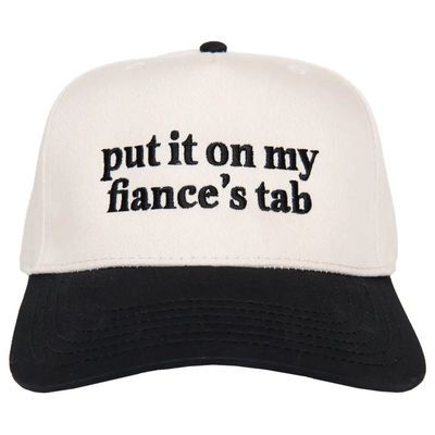 Fiance's Tab Hat - Black