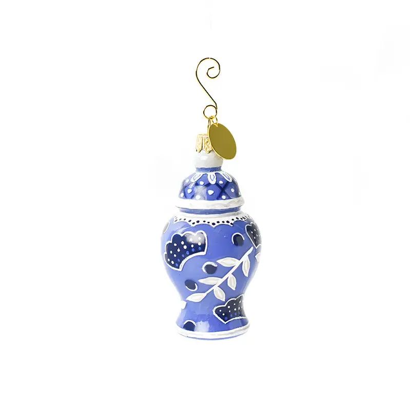 Chinoiserie Jar Ornament